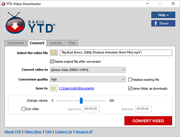 YTD Video Downloader Screenshot
